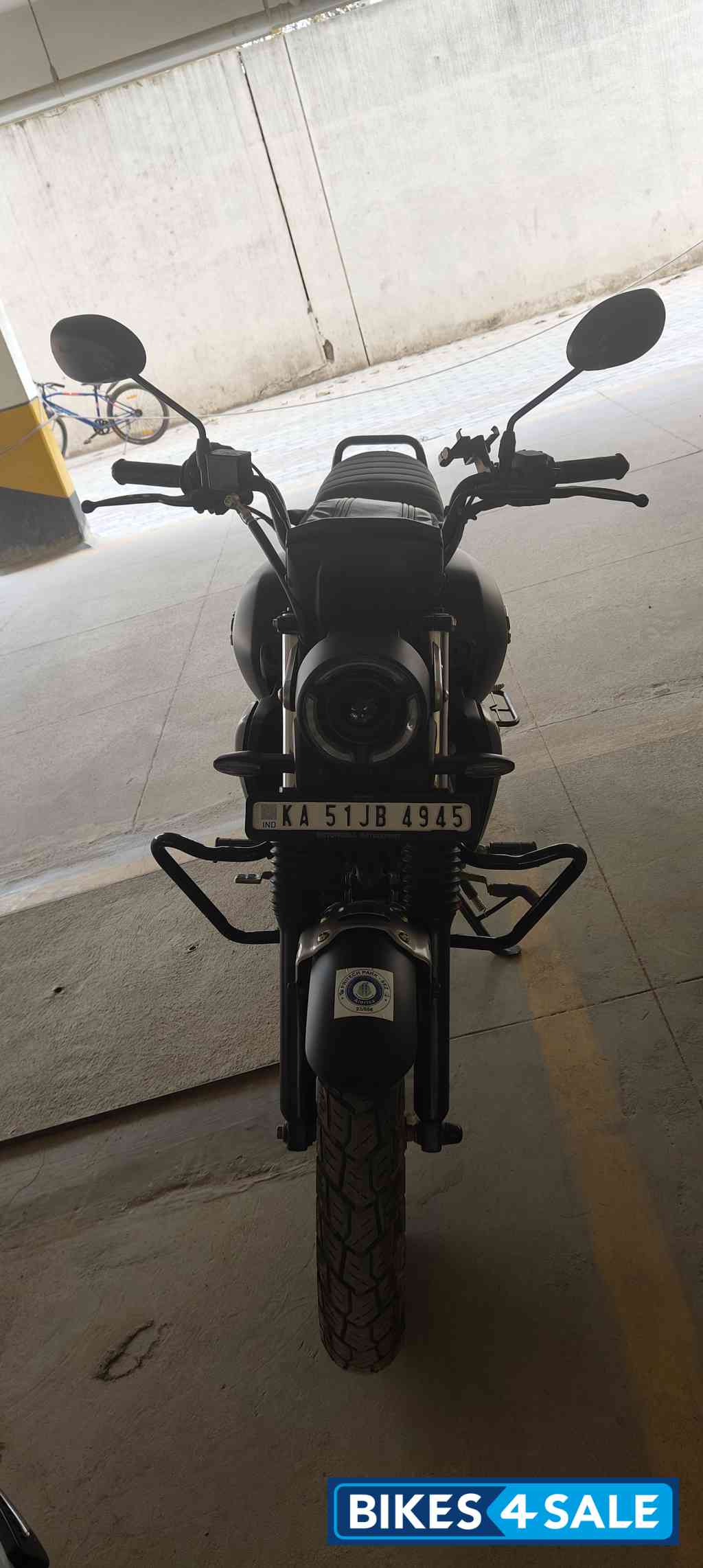 Black Yamaha FZ-X