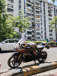 Black And Grey TVS Apache RR 310