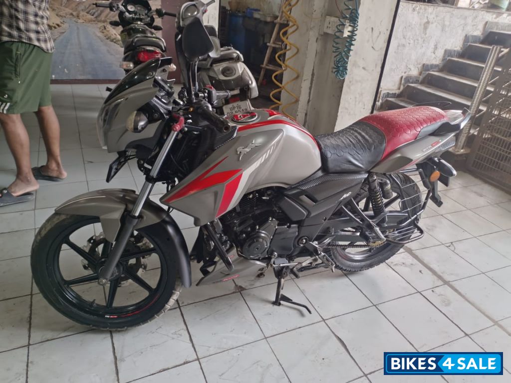 Light Grey TVS Apache RTR 160