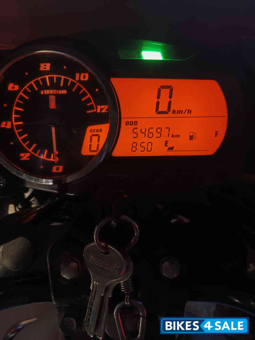 Grey Suzuki GS 150R