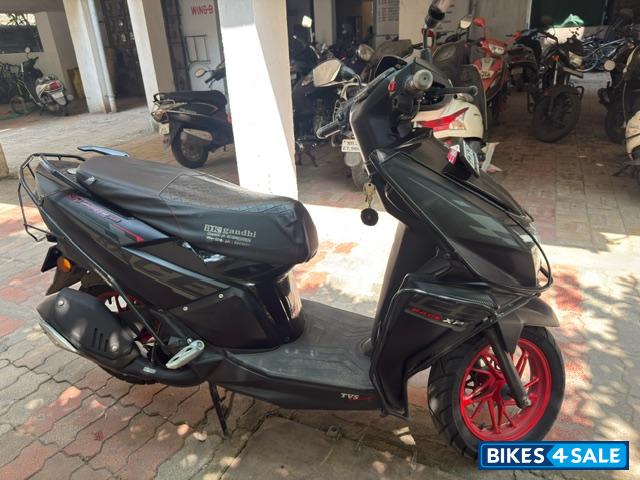 Black TVS NTORQ 125 Race Edition BS6
