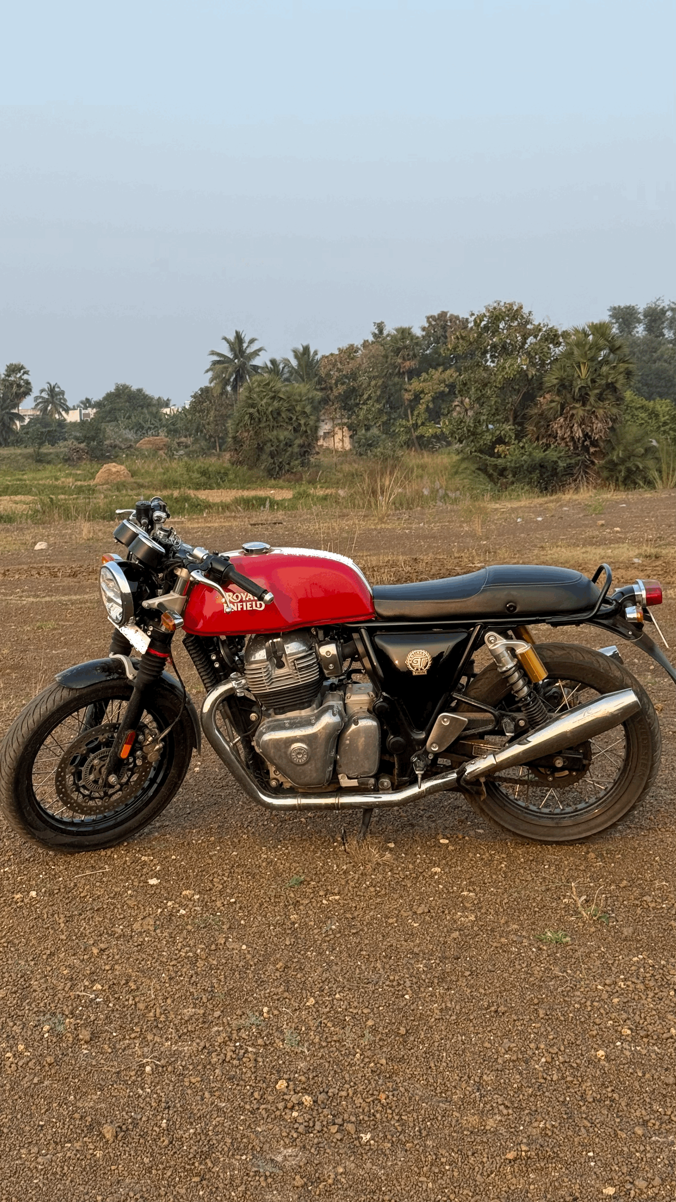 Rocker Red Royal Enfield Continental GT 650