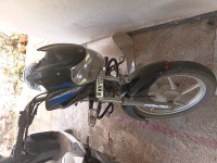 Black & Blue Bajaj Discover 125