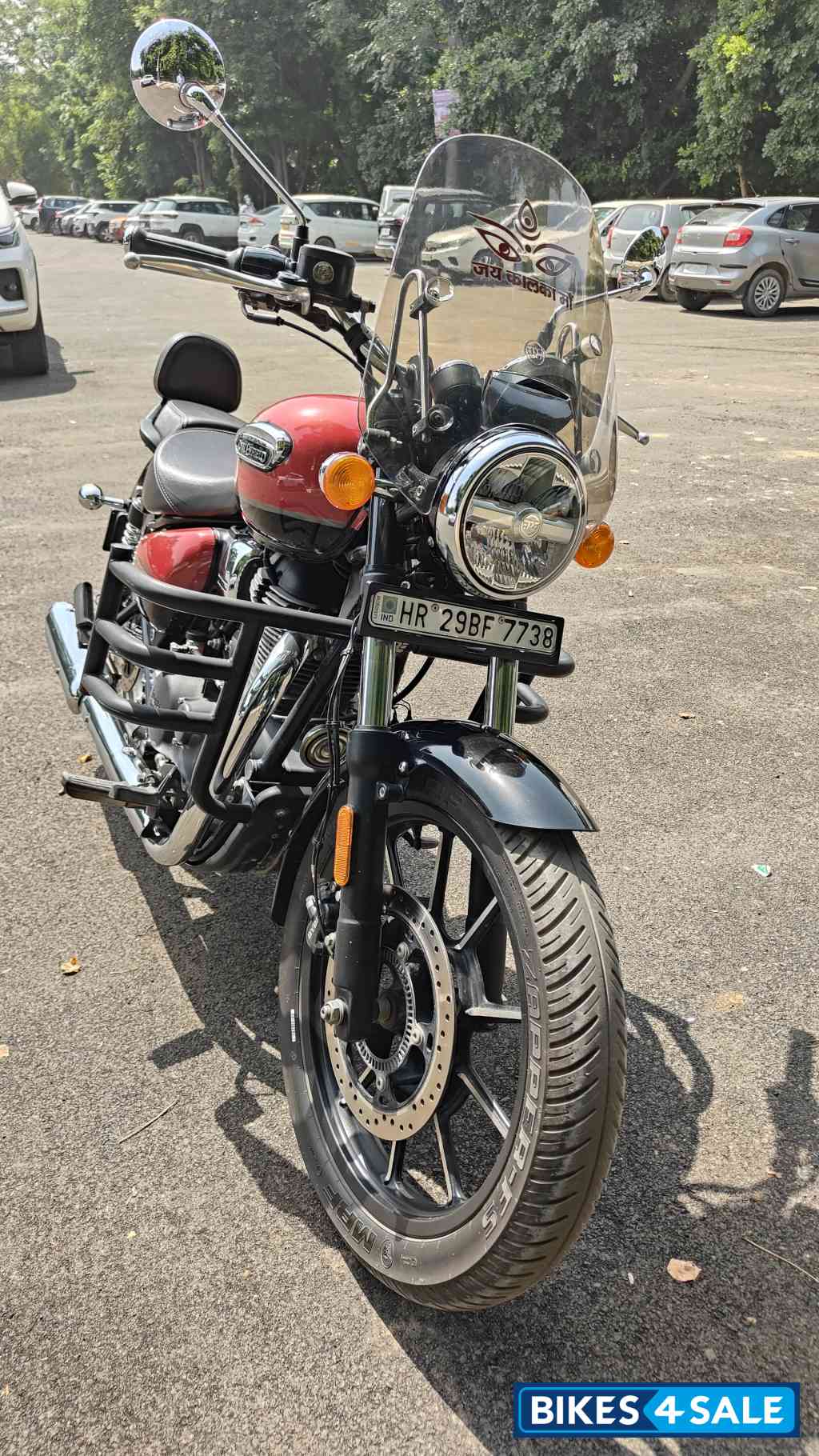 Supernova Red Royal Enfield Meteor 350 Supernova
