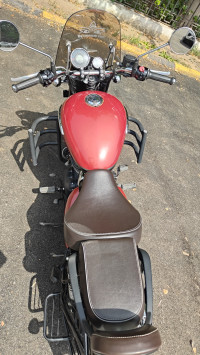 Supernova Red Royal Enfield Meteor 350 Supernova