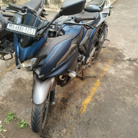 Blue Yamaha Fazer 25