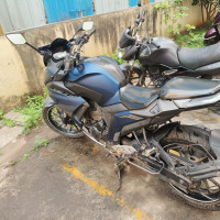 Blue Yamaha Fazer 25