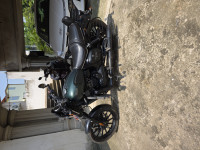 Green Yezdi Roadster Dark