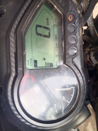 Red Black Bajaj Pulsar 125 Neon Disc Single Seat