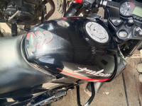 Red Black Bajaj Pulsar 125 Neon Disc Single Seat