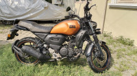Matte Dull Orange Yamaha FZ-X