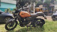 Matte Dull Orange Yamaha FZ-X