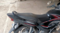 Black Honda Shine 125