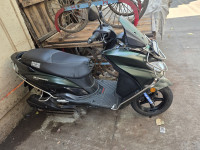 Green Suzuki Burgman Street