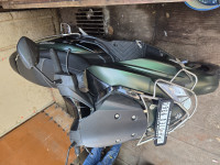 Green Suzuki Burgman Street