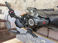 Black Yamaha MT-15 BS6