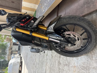 Black Yamaha MT-15 BS6