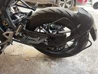 Black Yamaha MT-15 BS6