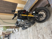 Black Yamaha MT-15 BS6