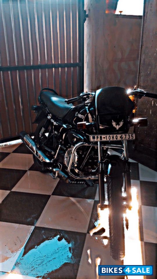 Hero Splendor Plus Black and Accent