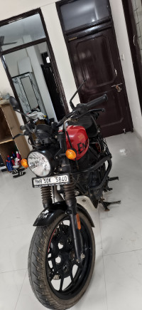Red And Black Royal Enfield Hunter 350 Retro