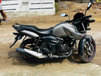 Grey TVS Apache RTR 160
