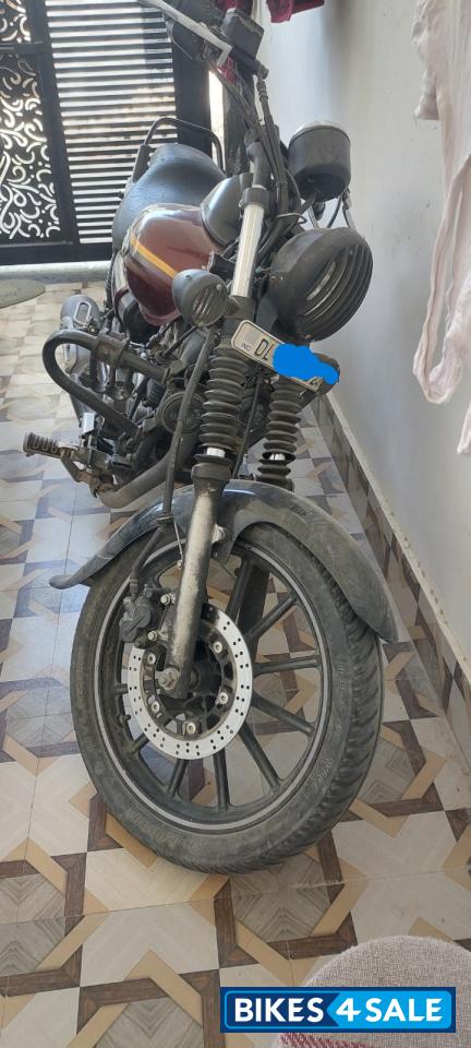 Black & Red Bajaj Avenger Street 150