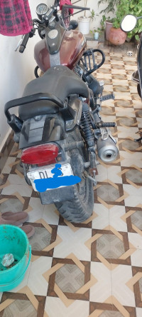 Black & Red Bajaj Avenger Street 150