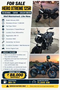 Hero Xtreme 125R 2025 Model