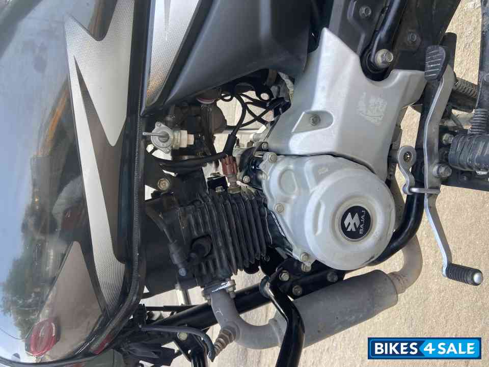 Black And Silver Bajaj Platina 100 ES BS6