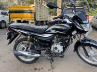 Black And Silver Bajaj Platina 100 ES BS6