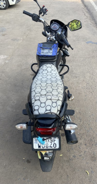 Black And Silver Bajaj Platina 100 ES BS6