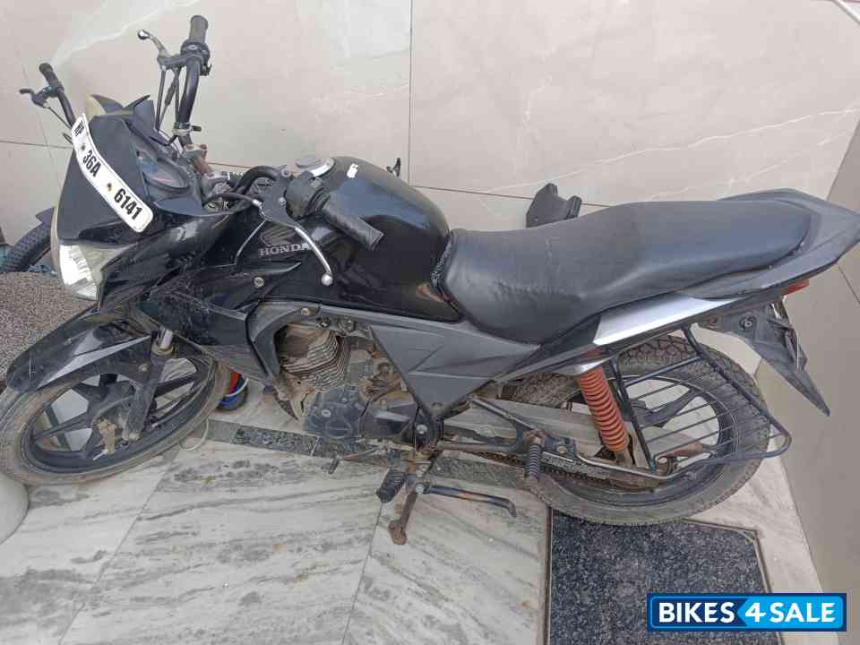 Black Honda CB Twister