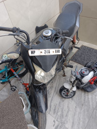 Black Honda CB Twister