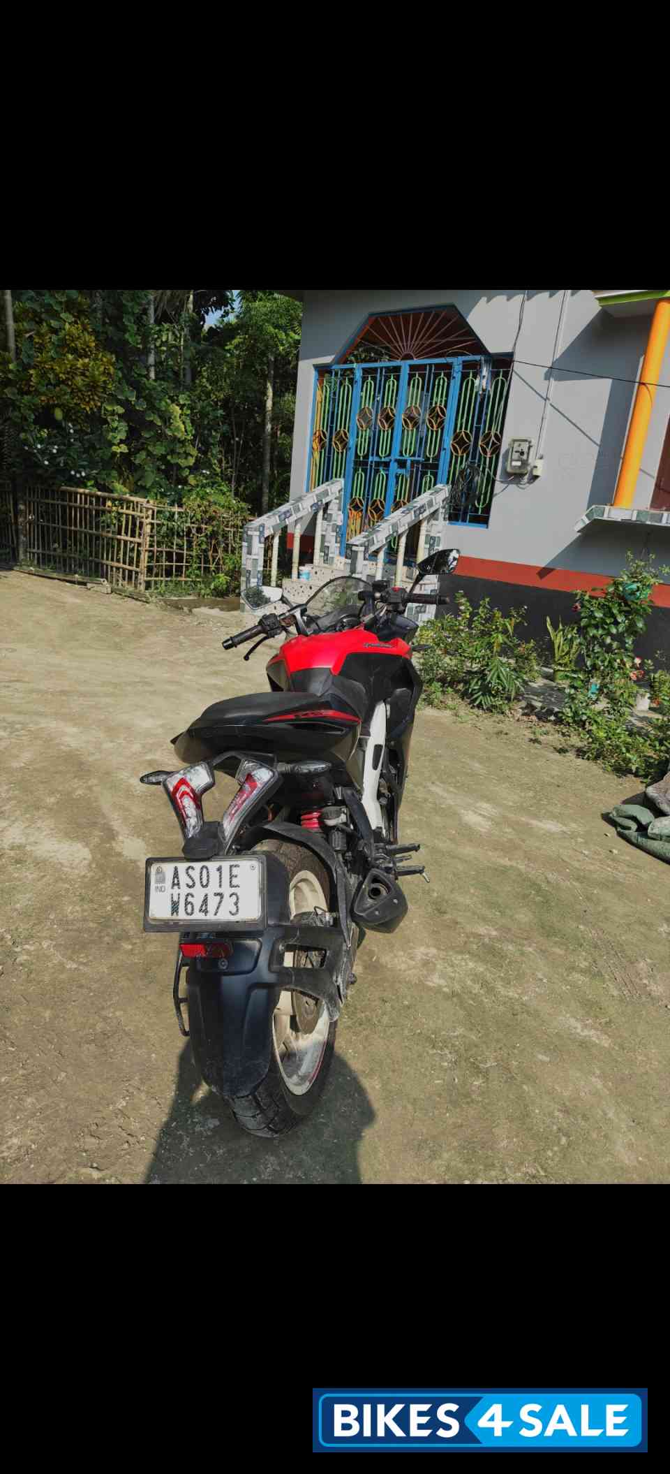 Burnt Red Bajaj Pulsar RS 200 BS6