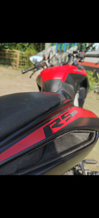 Burnt Red Bajaj Pulsar RS 200 BS6