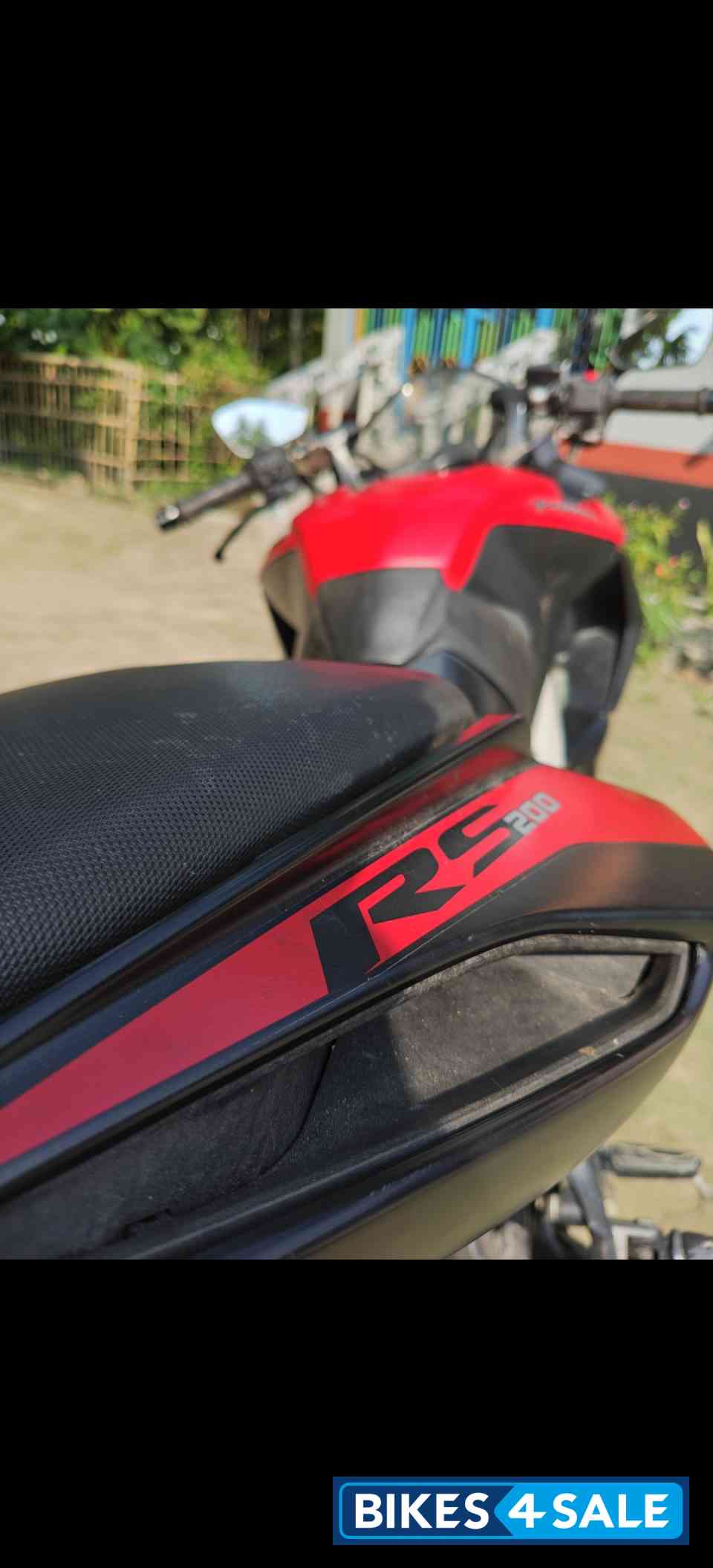 Burnt Red Bajaj Pulsar RS 200 BS6 Burnt Red Bajaj Pulsar RS 200 BS6