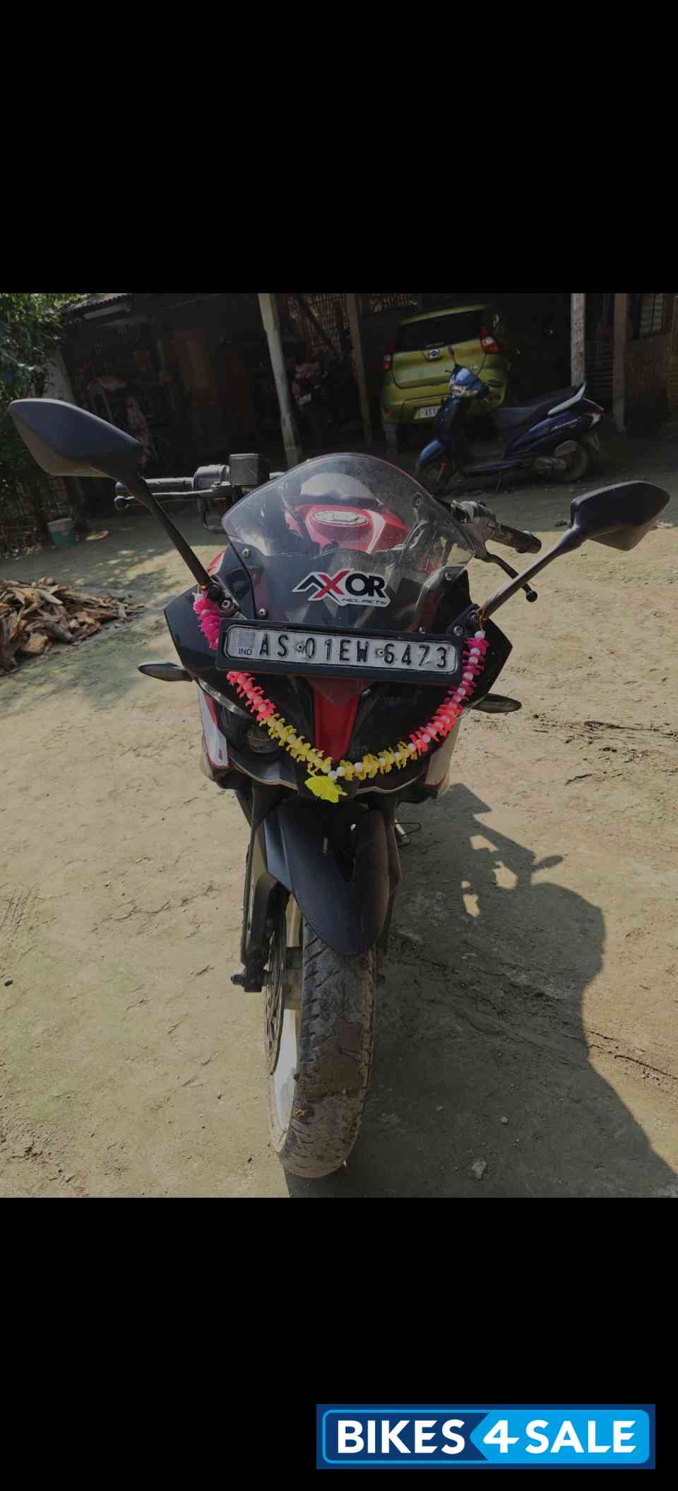 Burnt Red Bajaj Pulsar RS 200 BS6 Burnt Red Bajaj Pulsar RS 200 BS6