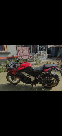Burnt Red Bajaj Pulsar RS 200 BS6