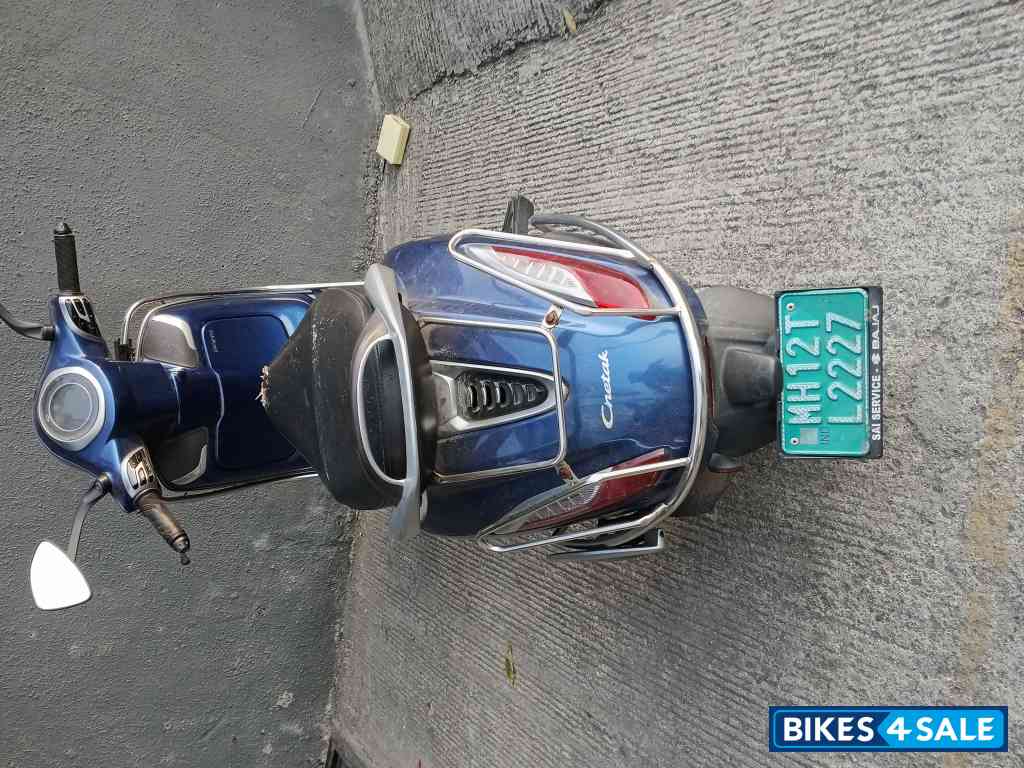 Indigo Metalic Bajaj Chetak Electric Indigo Metalic Bajaj Chetak Electric