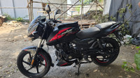 Matt Sparkle Black Red Bajaj Pulsar 150 Twin Disc BS6