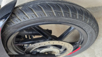Matt Sparkle Black Red Bajaj Pulsar 150 Twin Disc BS6