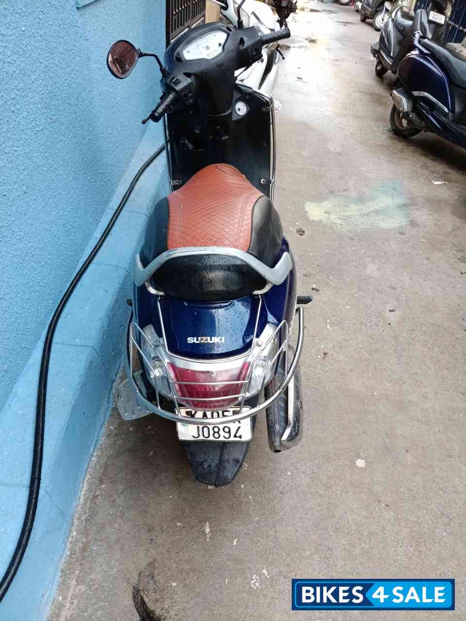 Blue Suzuki Access 125