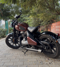 Mystic Copper Jawa 42 Bobber Black Mirror