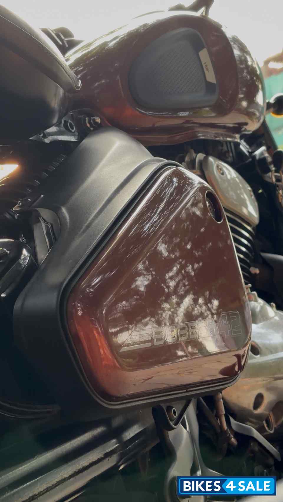Mystic Copper Jawa 42 Bobber Black Mirror Mystic Copper Jawa 42 Bobber Black Mirror