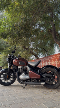 Mystic Copper Jawa 42 Bobber Black Mirror