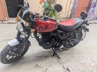 Rebel Red And Black Royal Enfield Hunter 350 Metro