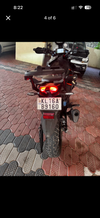 Black KTM 390 Adventure X