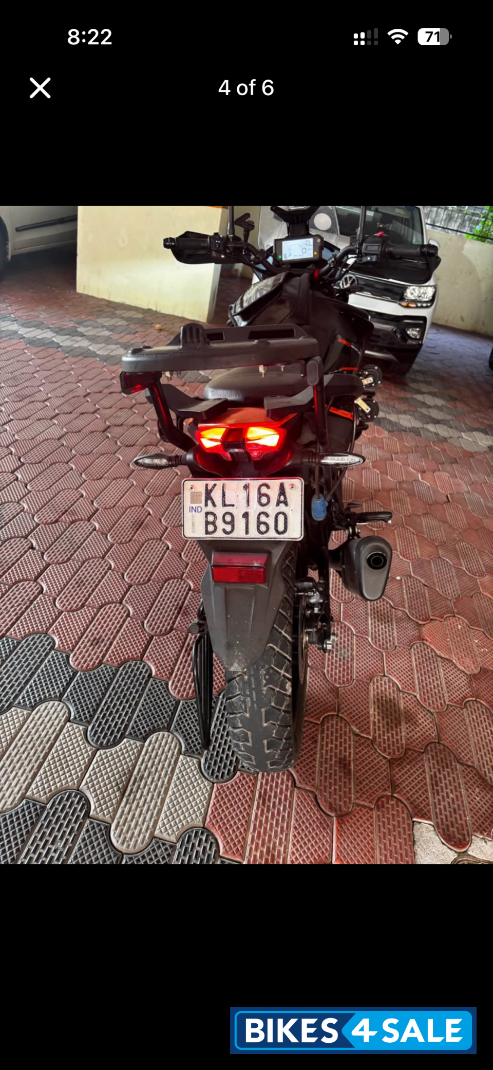 Black KTM 390 Adventure X Black KTM 390 Adventure X