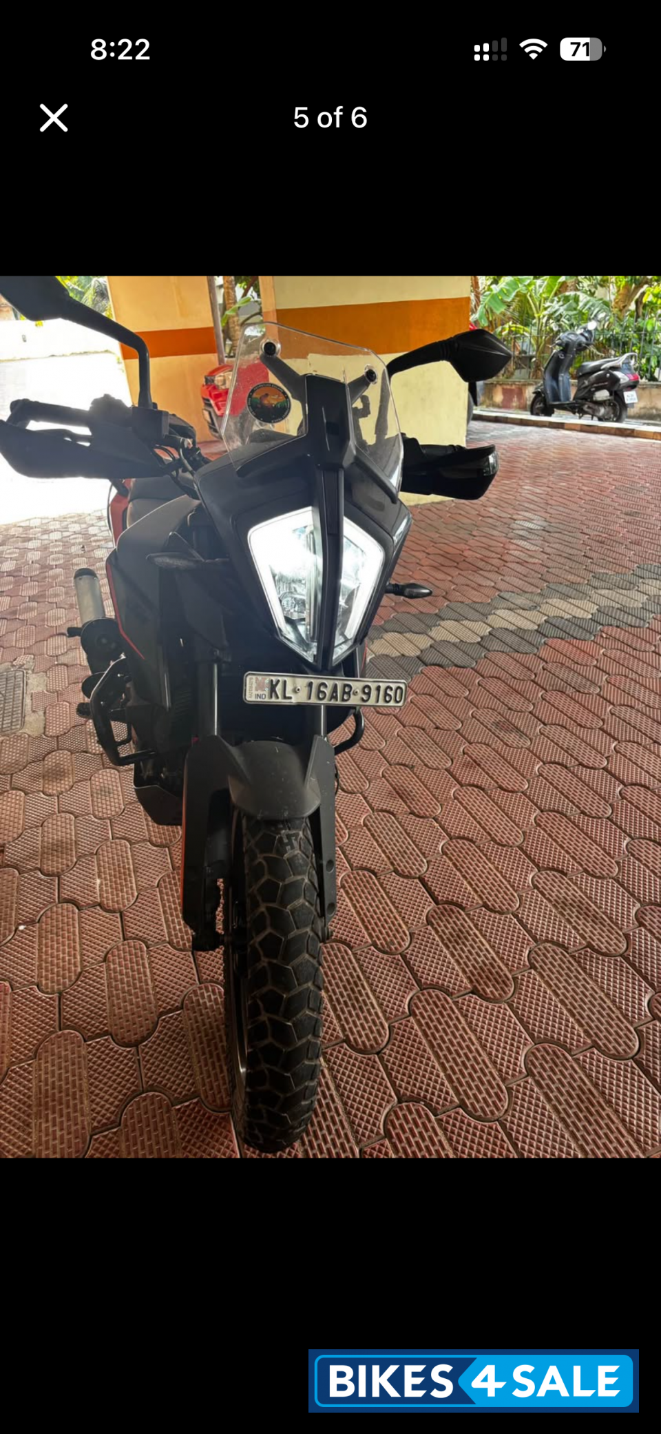 Black KTM 390 Adventure X Black KTM 390 Adventure X